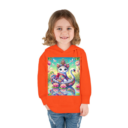 Geisha Kitten’s River Voyage Toddler Pullover Fleece Hoodie