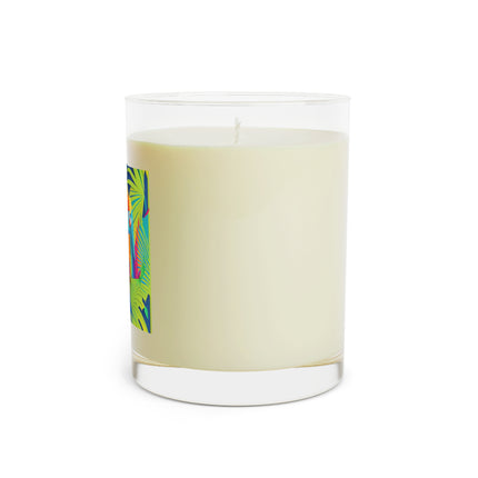 Colorful Macaws Scented Candle - Full Glass, 11oz - The White Tea & Fig, The Lavender & Sage, and The Ocean Mist & Moss