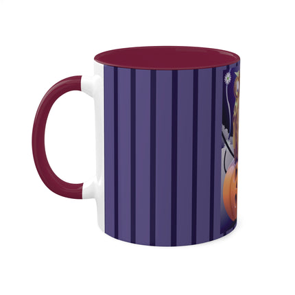 The Startled Pumpkin Colorful Mugs, 11oz