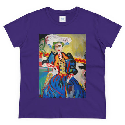 A Mulher by Amadeo de Souza-Carosa Women's Midweight Cotton Tee