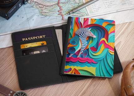 Surfing Zebra Passport Cover