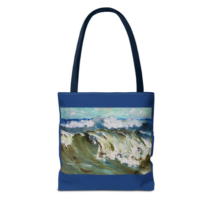 The Wave by Karl Hagemeister Tote Bag (AOP)