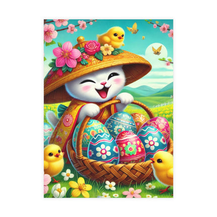 Geisha Kitten’s Easter Delight Postcard Bundles (envelopes included)