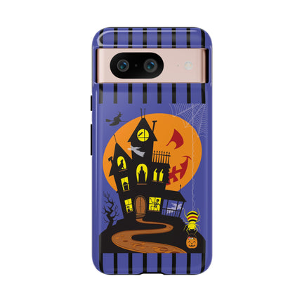 Halloween Night at the Haunted House Phone Cases