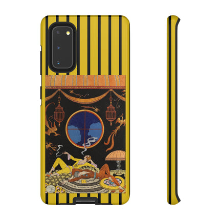 Falbalas et fanfreluches La paresse (Laziness) by George Barbier Phone Cases