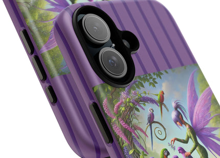 Lavender-Winged Fairy Phone Cases