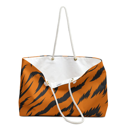 Classic Tiger Print Weekender Bag