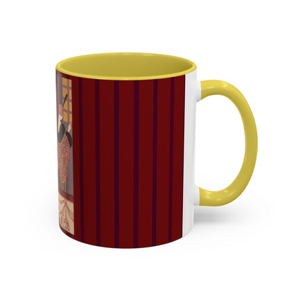 La Loge by George Barbier Colorful Mugs (11oz, 15oz)