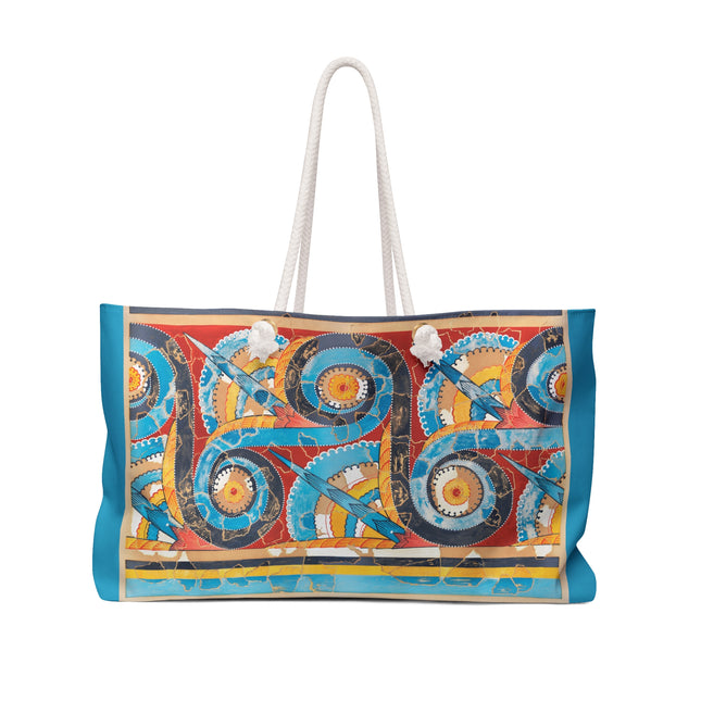 Reproduction of S-Spiral Frieze by Emile Gilliéron Weekender Bag