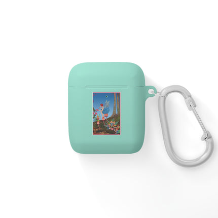 Periwinkle Painting the Petals Ida Outhwaite AirPods Case