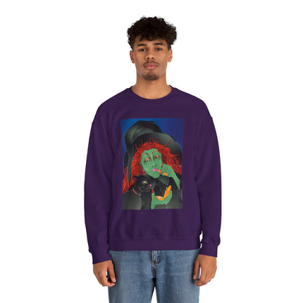 Mirror, Mirror A Witch's Touch Women’s Unisex Heavy Blend™ Crewneck Sweatshirt