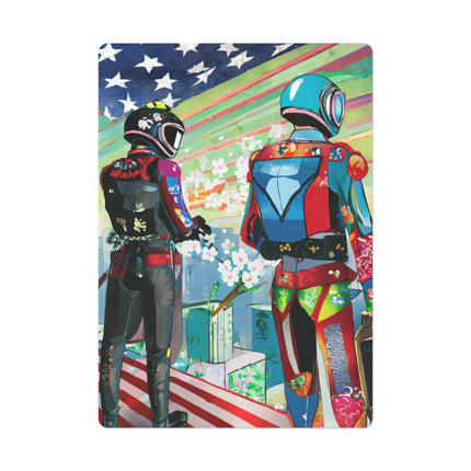 NSA Cyber Punk Computer Hacking Team Playing Cards