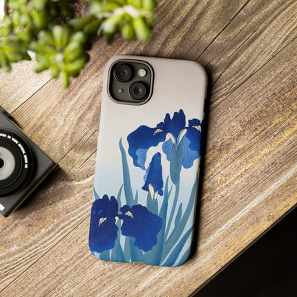Iris Flowers by Ohara Koson Phone Cases