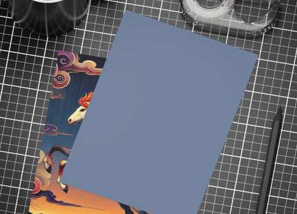 Flame-Winged Horse at Sunset Postcards (envelopes included) - Bundles of 10, 30, 50 Pieces