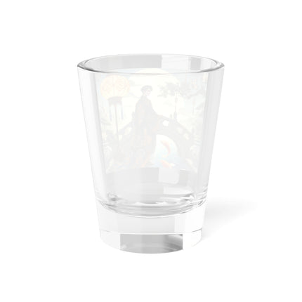 Moonlit Bridge Gentleman Shot Glass – Imperial Serenity & Moonlit Harmony