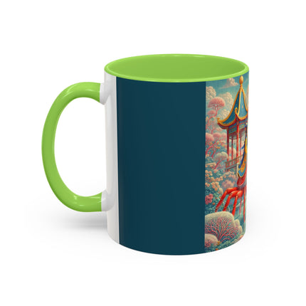 The Celestial Crab Navigator Colorful Mugs (11oz, 15oz)
