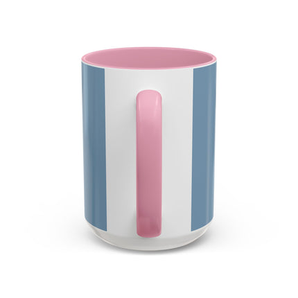 🎁🌺 The Christmas Gift Garden Stroll Colorful Mug – Art Deco Holiday Fantasy