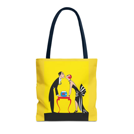 Art Deco Romance Tote Bag