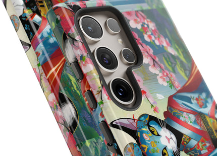 Cyberpunk Geisha Phone Cases