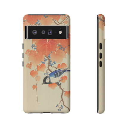 Japanese Bird and Branch by Ohara Koson Phone Cases