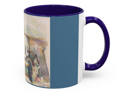 The Three Skulls by Paul Cézanne Colorful Mugs (11oz, 15oz)