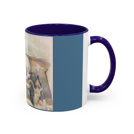 The Three Skulls by Paul Cézanne Colorful Mugs (11oz, 15oz)