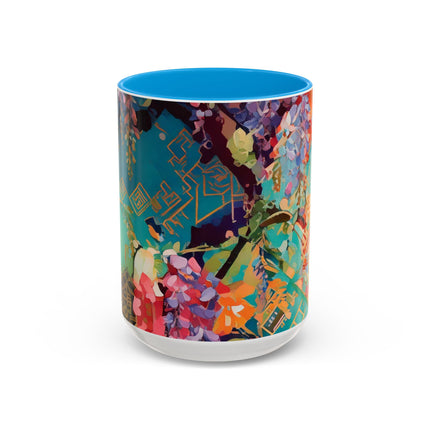 Golden Wisteria Symphony Colorful Mugs (11oz, 15oz)