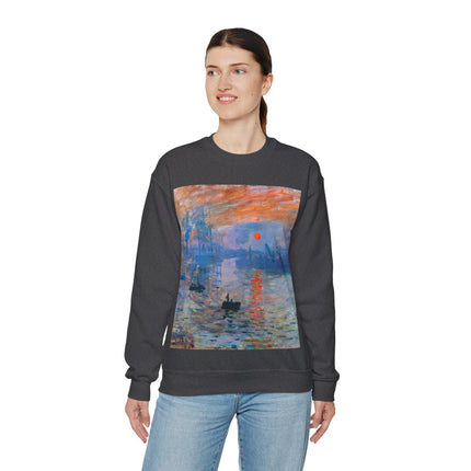 Sunrise by Claude Monet Heavy Blend™ Crewneck Sweatshirt