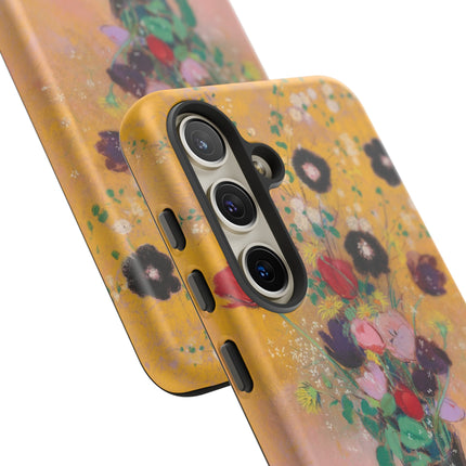Vase of Flowers by Odilon Redon Phone Cases