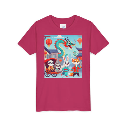 The Little Dragon and Friends Youth Short Sleeve Tee