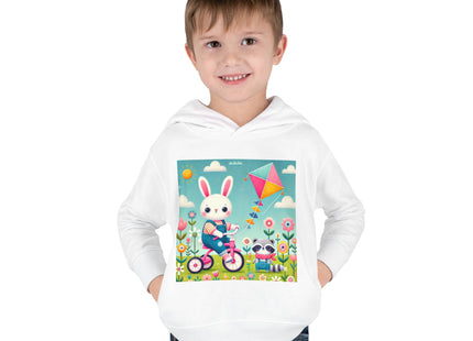 Breezy Meadow Ride Toddler Pullover Fleece Hoodie