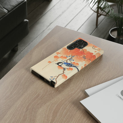 Japanese Bird and Branch by Ohara Koson Phone Cases