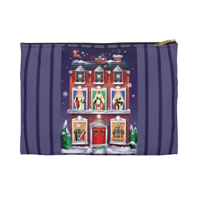 A Christmas Eve Celebration Accessory Pouch