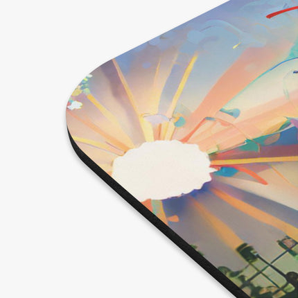 The Joyful Mantis Mouse Pad, Rectangle