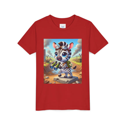 Zebra Lookout Youth Short Sleeve Tee
