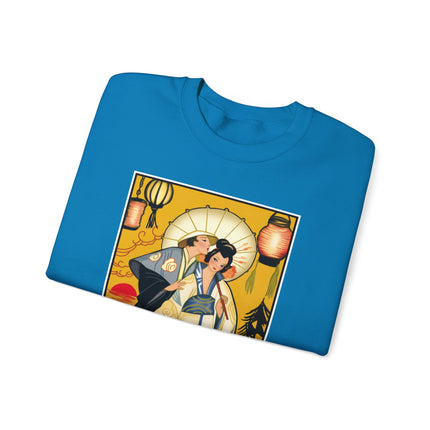 Golden Embrace Heavy Blend™ Crewneck Sweatshirt
