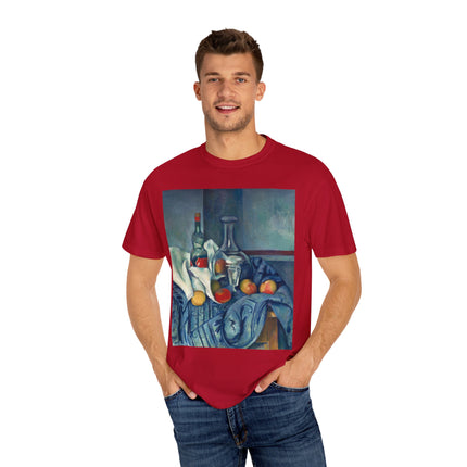 The Peppermint Bottle by Paul Cézanne Unisex Garment-Dyed T-shirt