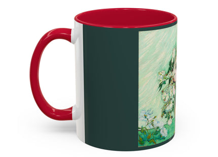Roses by Vincent Van Gogh Colorful Mugs (11oz, 15oz)