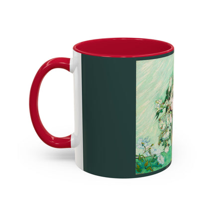 Roses by Vincent Van Gogh Colorful Mugs (11oz, 15oz)