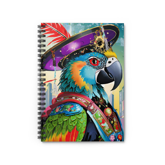 Tech Plumes Spiral Notebook - Ruled Line