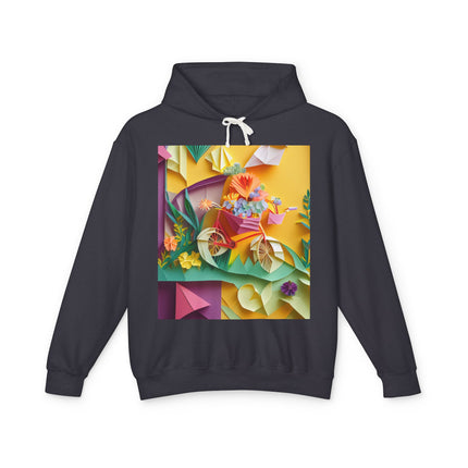 Origami Bicycle Hoodie