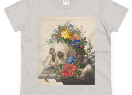 Vanitas Still Life by Herman Henstenburgh Women's Midweight Cotton Tee