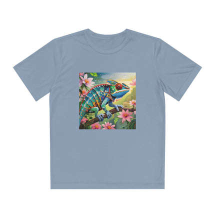 Camouflage Chameleon Youth Competitor Tee