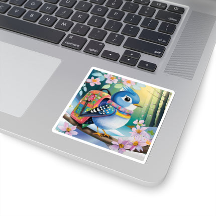 Baby Bluebird Kiss-Cut Stickers (4 Sizes)