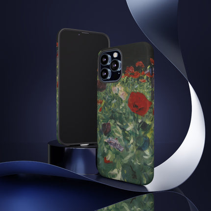 Poppies (A Study of Poppies for Carnation, Lily, Lily, Rose) by John Singer Sargent Phone Cases