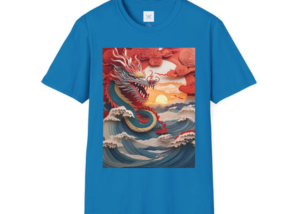 Stormbound Dragon Garment-Dyed T-shirt Softstyle T-Shirt