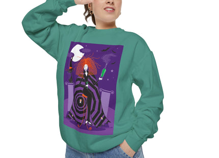 Mystic Elegance Unisex Garment-Dyed Sweatshirt