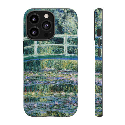 Water Lilies and Japanese Bridge by Claude Monet Phone Cases