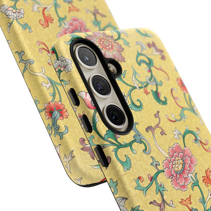 Flower Illustration by Owen Jones Phone Cases