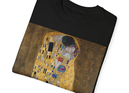 The Kiss by Gustav Klimt Unisex Garment-Dyed T-shirt